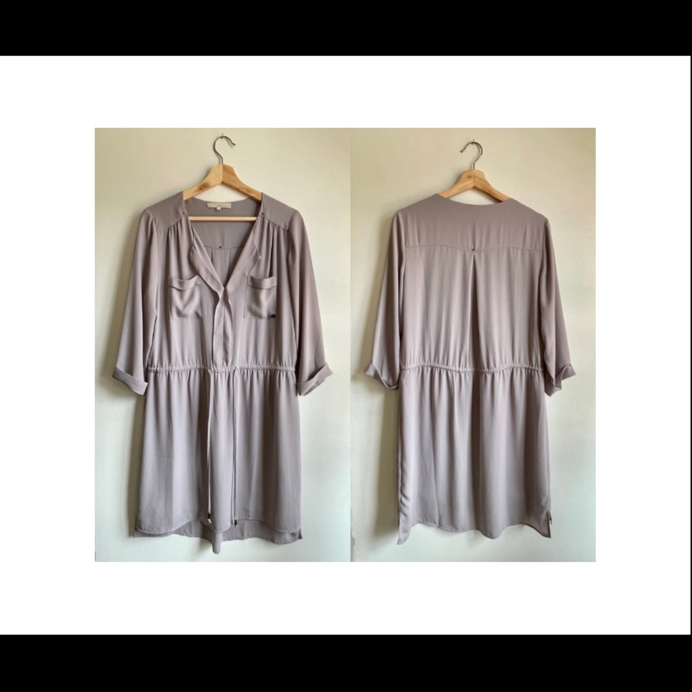 Monk and Lou light grey dress
